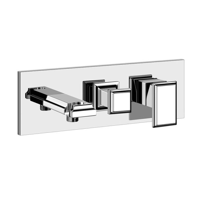 Gessi Eleganza Shower 46138+44639 Miscelatore Doccia + Parte Da Incasso