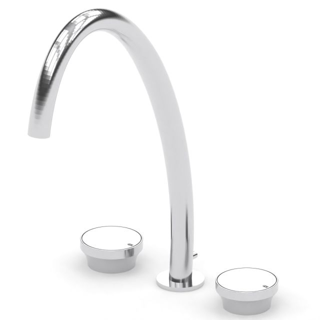 Gessi Origini 66016 Miscelatore Alto Lavabo 3 Fori