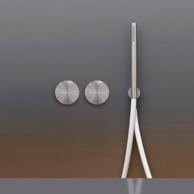 Cea Design Giotto GIO25+PTR04 Set aus zwei progressiven Wannen-/Brausemischern + Unterputzteil