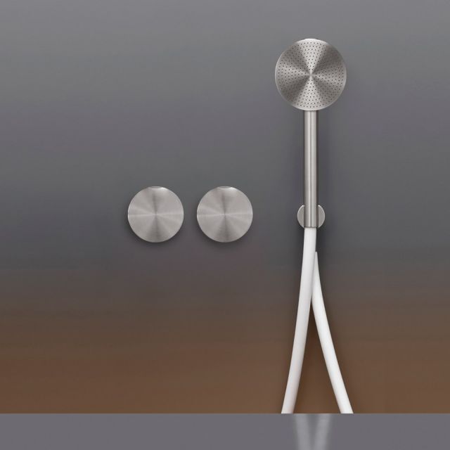Cea Design Giotto GIO25H+PTR04 Zweiteiliges progressives Wannen-/Brausemischerset + Unterputzteil