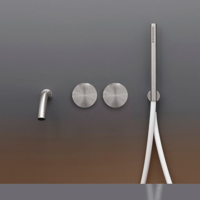 Cea Design Giotto GIO26+PTR05 Set mit zwei progressiven Wannenmischern + Unterputzteil