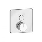 Gessi Hi-Fi Comfort 38717+38266 Thermostat-Brausemischer + Unterputzteil