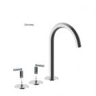 Fantini Venezia N405SW+N547 3-Loch-Waschtischmischer