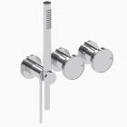 Gessi Origini 54139+66036 Duschmischer + Einbauteil