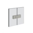 Gessi Shower G Rigato 67504 180° Glas-Glas-Klappscharnier