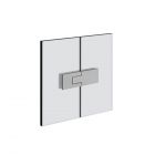 Gessi Shower G Diamantato 67604 180° Glas-Glas-Klappscharnier