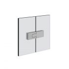 Gessi Shower G Diamantato 67615 Scharnier mit Liftöffnung Rechts Glas-Glas