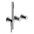Gessi Habito Trame 70338+54139 2-Wege-Brausemischer + Unterputzkörper