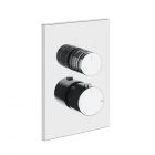 Gessi Habito Trame 70339+09269 3-Wege-Thermostatmischer + UP-Körper