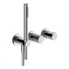 Gessi Habito Diamantato 70638+54139 2-Wege-Brausebatterie + Einbauteil