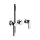Gessi Ventaglio 72036+54139 2-Wege-Brausebatterie + Einbauteil