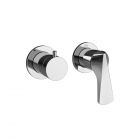 Gessi Ventaglio 72038+54073 2-Wege-Brausebatterie + Einbauteil