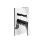Gessi Ventaglio 72079+44673 2-Wege-Brausebatterie + Einbauteil