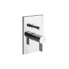 Gessi Inverso Rigato 73579+44673 2-Wege-Wandmischer + Einbauteil