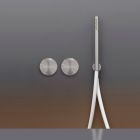 Cea Design Giotto GIO25+PTR04 Set aus zwei progressiven Wannen-/Brausemischern + Unterputzteil