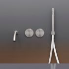 Cea Design Giotto GIO26+PTR05 Set mit zwei progressiven Wannenmischern + Unterputzteil