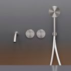 Cea Design Giotto GIO26H+PTR05 Set mit zwei progressiven Wannenmischern + Unterputzteil