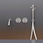 Cea Design Giotto GIO26Y+PTR05 Set mit zwei progressiven Wannenmischern + Unterputzteil