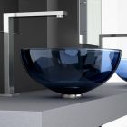 Glass Design Laguna Blue LAGUNAT42F4 Aufsatzwaschbecken