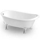 Zucchetti Kos Faraway 1AGBI0CRCR Silkstone Badewanne
