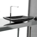 Glass Design Vogue ALUVOA05 Aufsatzwaschbecken