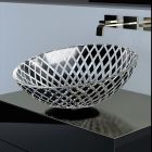 Glass Design Xeni XENIT01WHITE Aufsatzwaschbecken