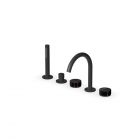 Zucchetti Isy22 ZIS5533.N6 5-Loch-Badarmatur zur Deckmontage 