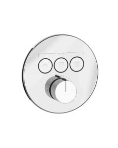 Gessi Hi-Fi Comfort 38716+38268 Thermostat-Brausemischer + Unterputzteil