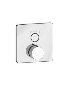 Gessi Hi-Fi Comfort 38717+38266 Thermostat-Brausemischer + Unterputzteil