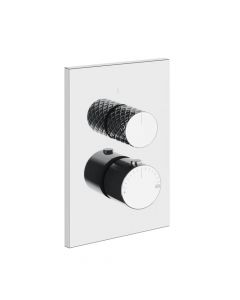 Gessi Habito Intreccio 70130+09269 Thermostatischer Duschmischer + Einbauteil