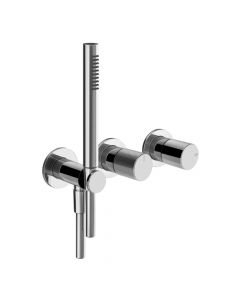 Gessi Habito Diamantato 70638+54139 2-Wege-Brausebatterie + Einbauteil
