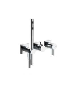 Gessi Inverso Rigato 73536+54139 Wand-Brausebatterie + Einbauteil