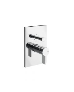Gessi Inverso Diamantato 73679+44673 Wand-Badewannen-/Brausebatterie + Einbauteil