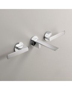 Cea Design Ayla AYL06+PWF02 Zweihebel-Waschtischmischer + Unterputzteil