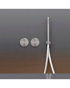 Cea Design Giotto GIO25+PTR04 Set aus zwei progressiven Wannen-/Brausemischern + Unterputzteil