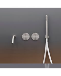 Cea Design Giotto GIO26+PTR05 Set mit zwei progressiven Wannenmischern + Unterputzteil