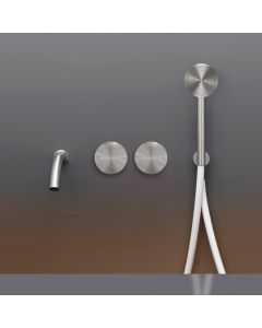 Cea Design Giotto GIO26Y+PTR05 Set mit zwei progressiven Wannenmischern + Unterputzteil