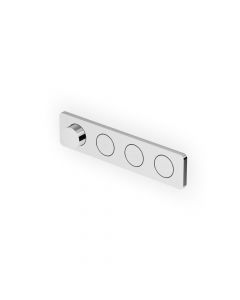 Zucchetti Hoop ZHO822 3-Tasten-Thermostat-Duschmischer
