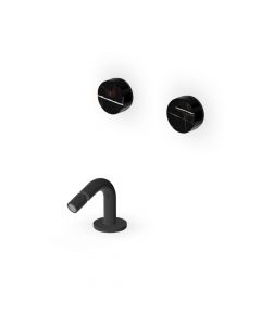 Zucchetti Isy22 ZIS5751.N6 Bidet-Mischer mit auf der Arbeitsplatte montiertem Auslauf