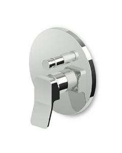 Zucchetti Soft ZP7096+R97800 Einhebel-Badewannen-/Duschmischer