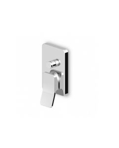Zucchetti Soft ZP7613+R99614 Einhebel-Badewannen-/Brausebatterie