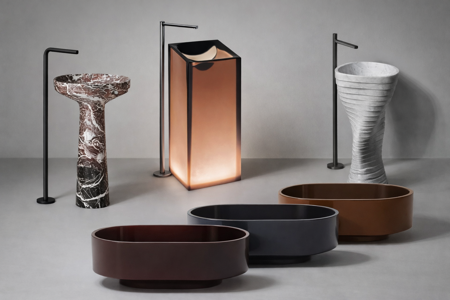 Materialien für Badezimmer-Waschbecken: Leitfaden zu den besten modernen Waschbecken und wie man sie reinigt